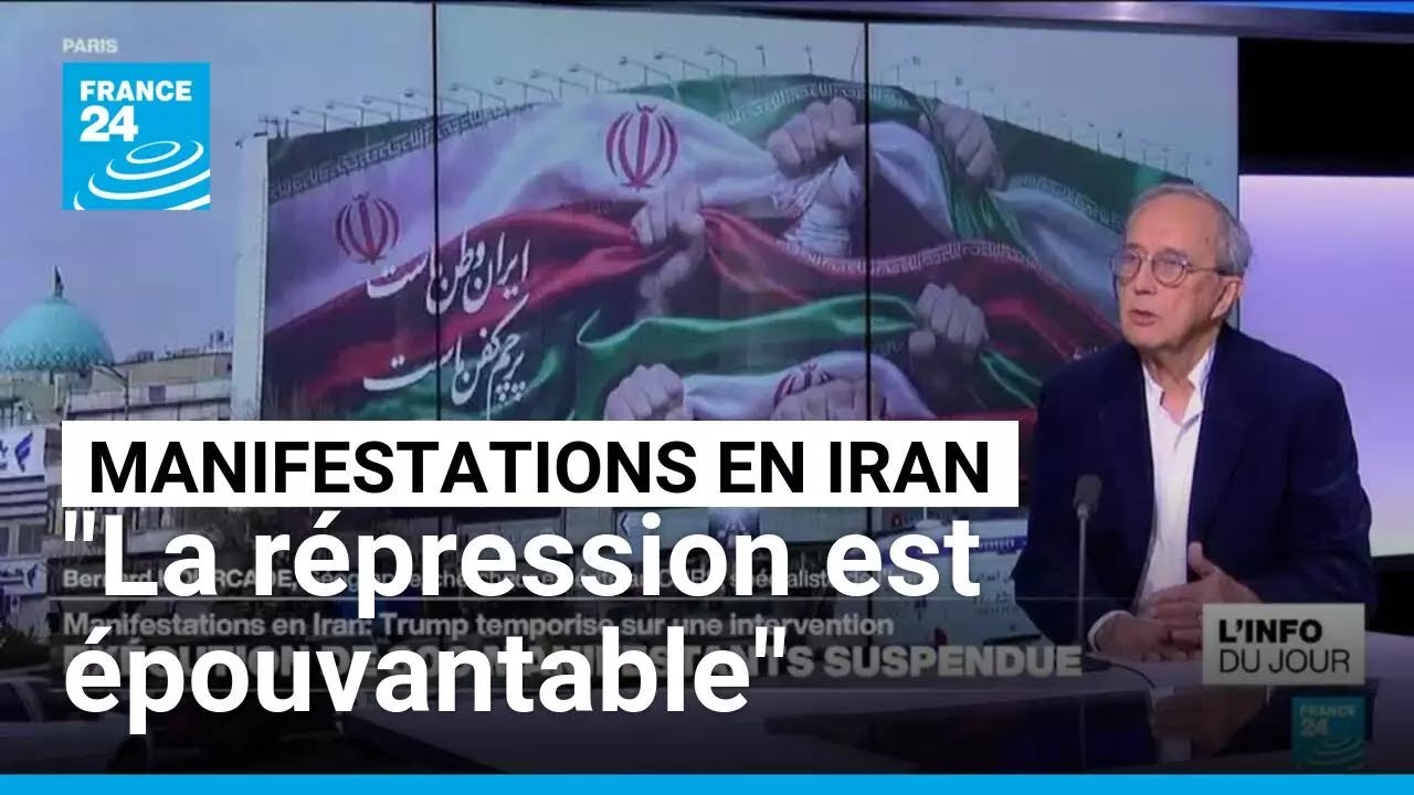 Manifestations en Iran : "la répression est épouvantable" • FRANCE 24