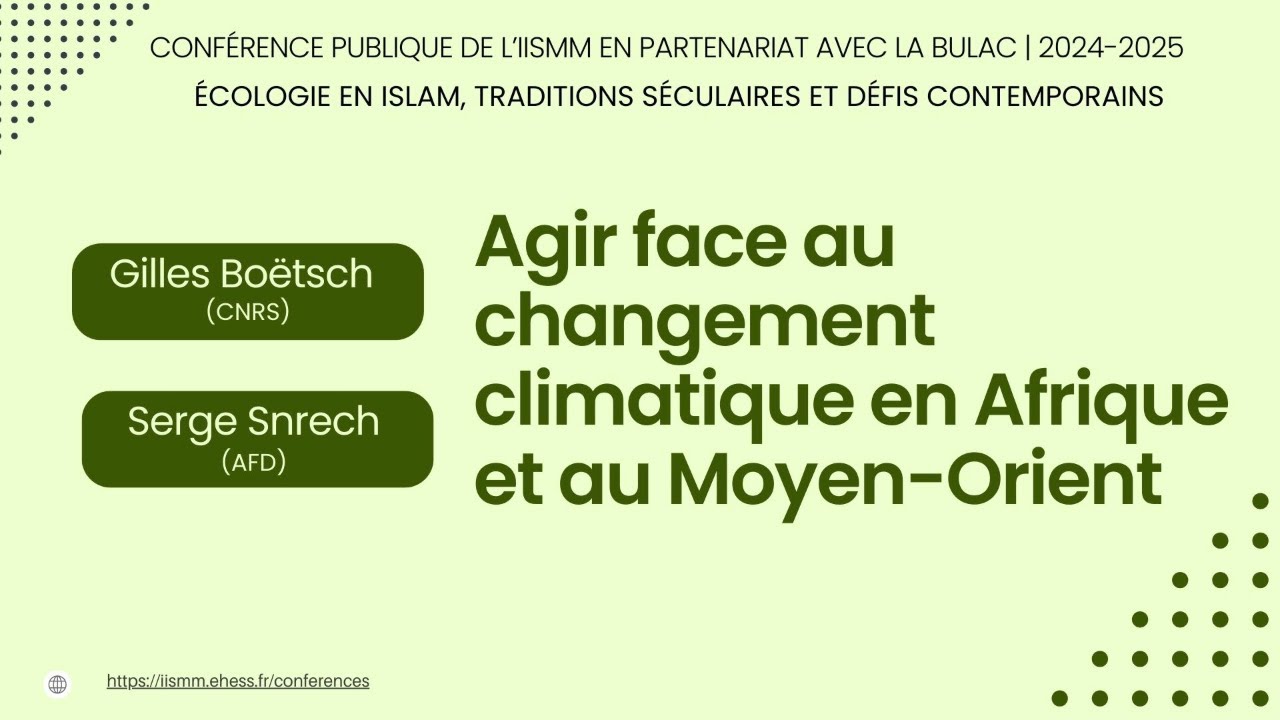 Agir face au changement climatique en Afrique et au Moyen-Orient
