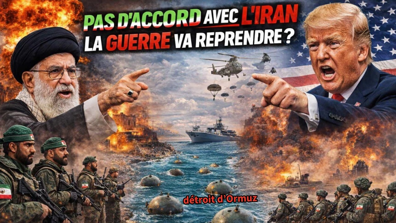 PAS D’ACCORD AVEC L’IRAN : LA GUERRE VA REPRENDRE ?