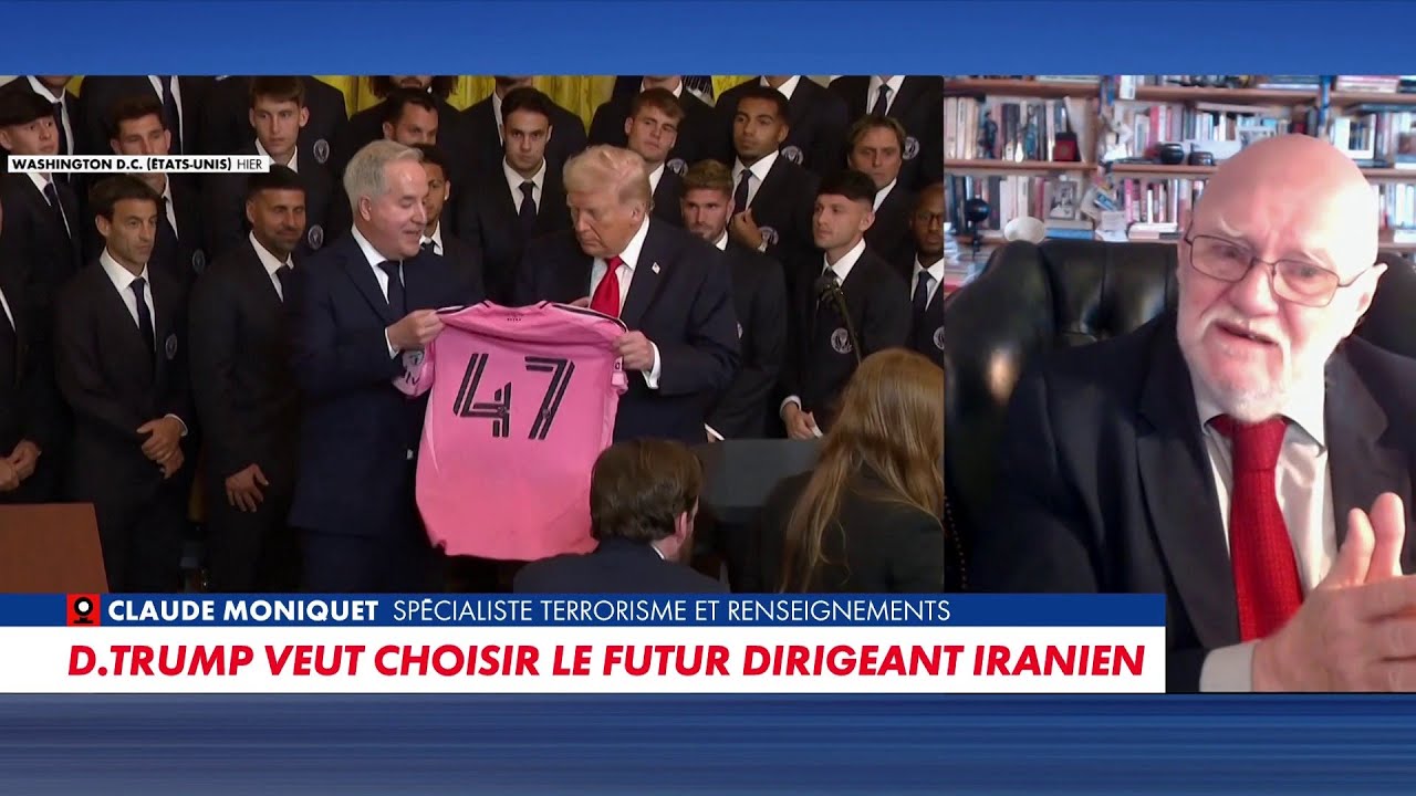 Donald Trump veut choisir le futur dirigeant de l'Iran : l'analyse de Claude Moniquet
