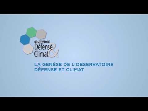 La genèse de l'Observatoire Défense et Climat