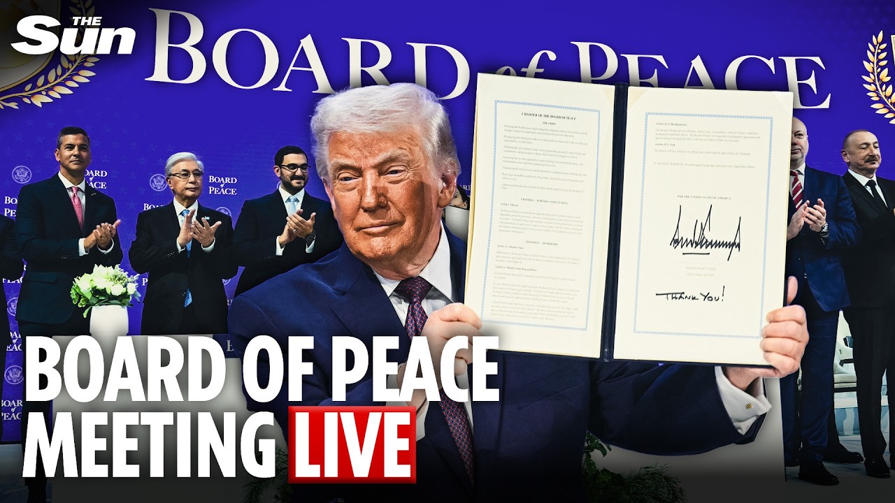 LIVE: Trump convenes 26 nations for Board of Peace meeting in DC to discuss Gaza’s future