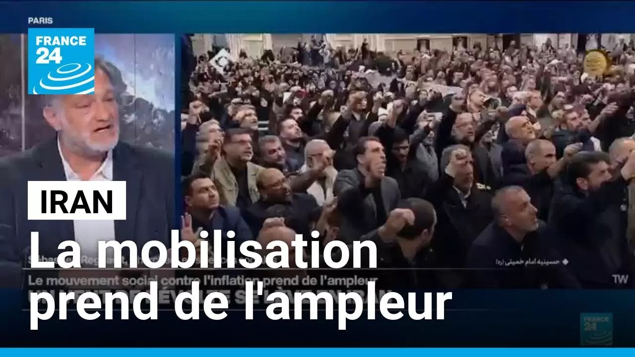 Iran : les étudiants rejoignent le mouvement social contre l'inflation • FRANCE 24