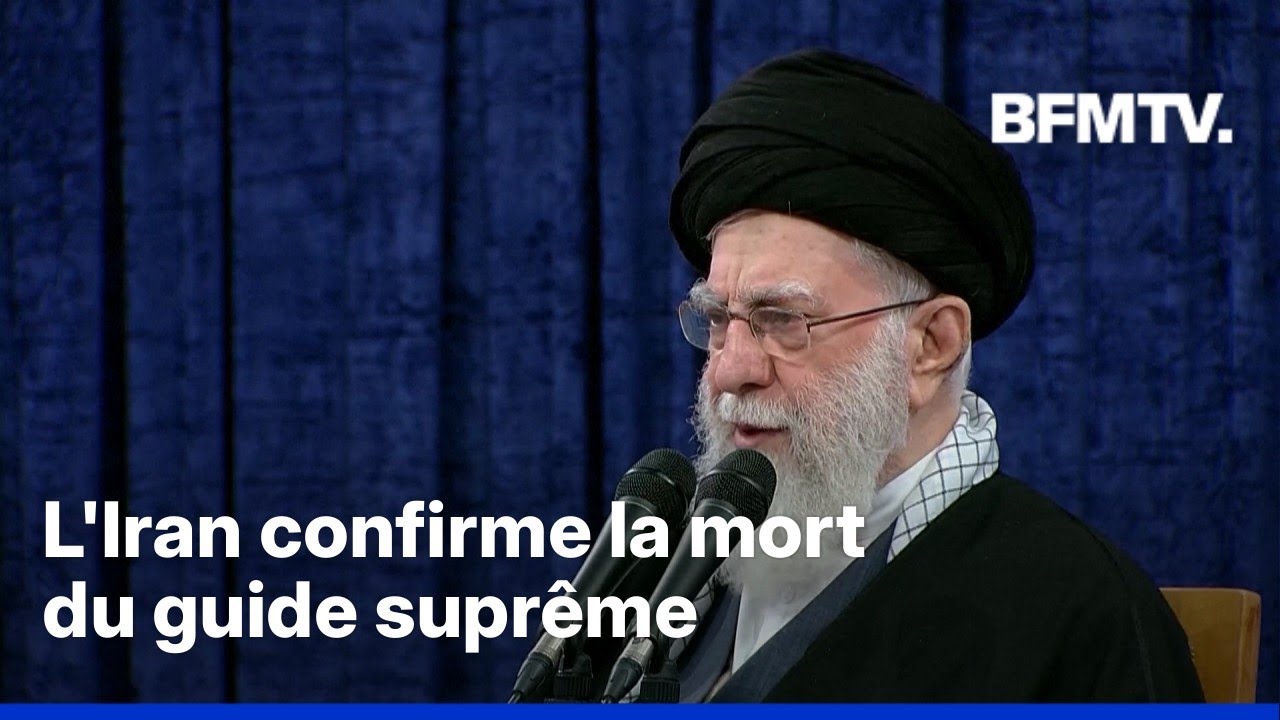 L'Iran confirme la mort d'Ali Khamenei, le guide suprême iranien