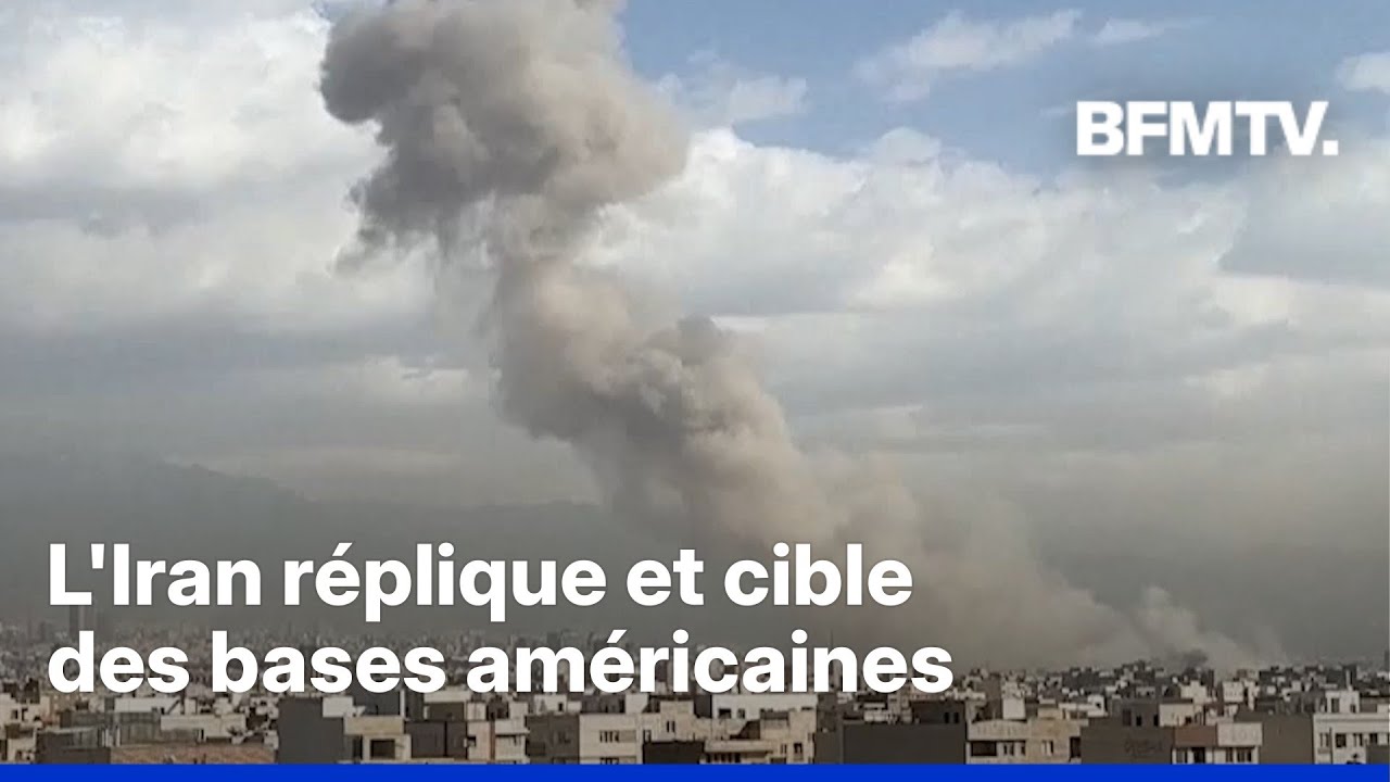 Après les frappes d'Israël et des États-Unis, l'Iran réplique et cible des bases américaines