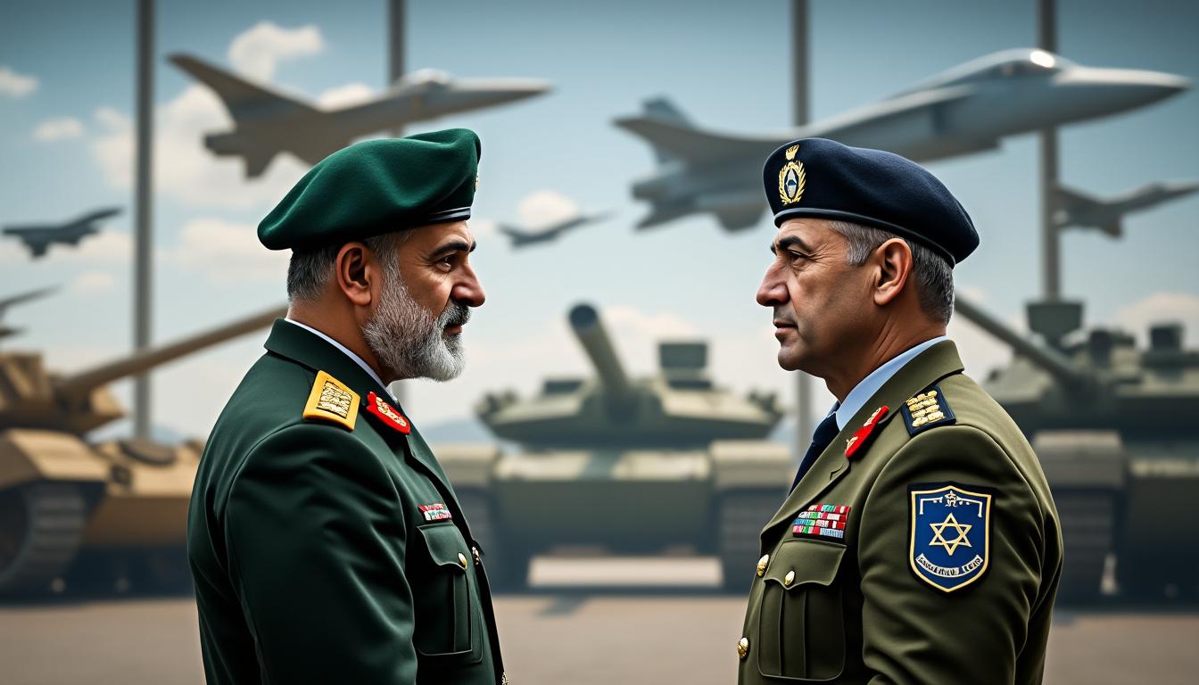 analyse comparative des forces militaires et stratégiques entre l'iran et israël pour déterminer qui est le plus fort.