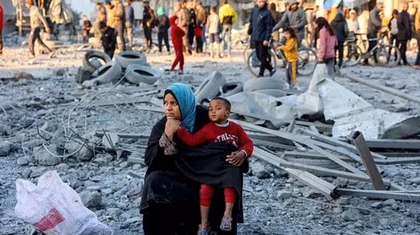 Droit international humanitaire face à la violence de masse